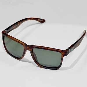 O'Neill 9033 Polarized Sunglasses - NIB Matte Tortoise / Green - #47974-SUN1